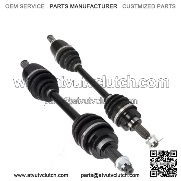 Front Left Right CV Axle Shafts fit for Honda TRX Foreman 500 Rincon 680 2005-09 (For: Honda)