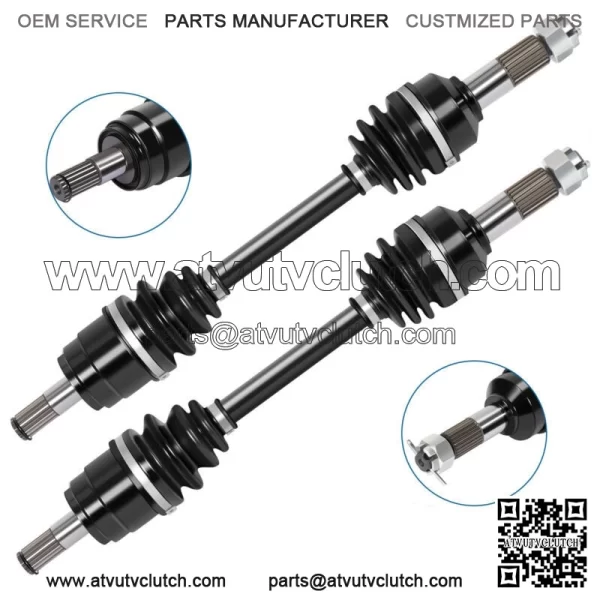 Pair CV Axle Shaft Front Left Right For 2014-2016 Honda Foreman 500 Rubicon 500 (For: Honda)