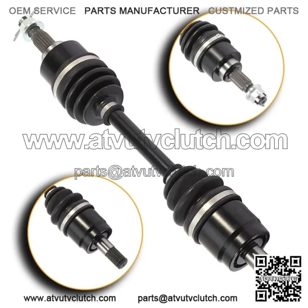 Front Left Right CV Joint Axle Shaft For 2009 -2014 Honda Rancher 420 4x4 ATV (For: Honda) - Image 2