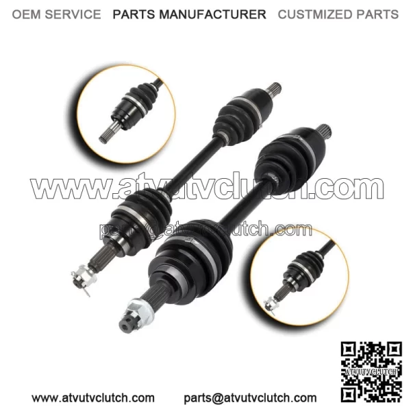 Front Left Right CV Axle Shafts For Honda TRX Foreman 500 Rincon 680 2005-2009 (For: Honda) - Image 2