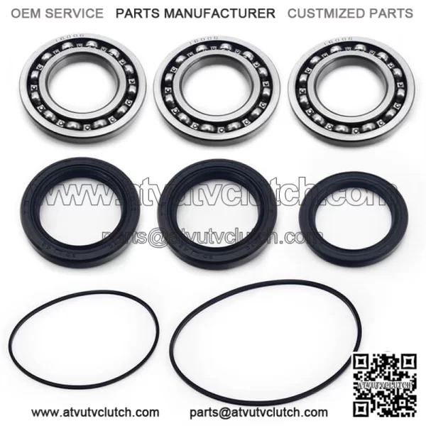 Front Differential Bearing Seal Kit for Polaris Ranger 400 500 700 800 Sportsman 300 400 450 500 700 800 2009-2014