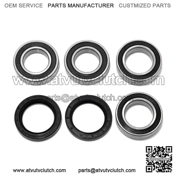 Rear Wheel Axle Bearings Seals Kit For Honda ATC250SX / Big Red 250 ATC250ES 1985