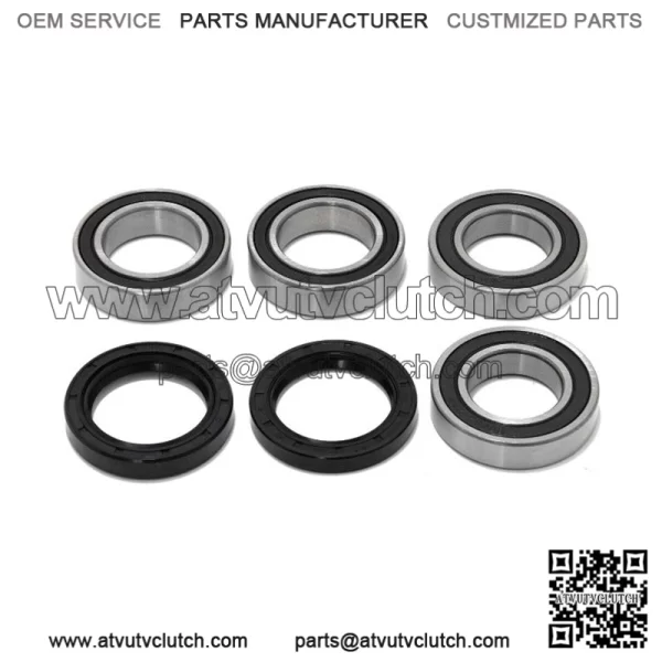 Rear Wheel Axle Bearings Seals Kit For Honda ATC250SX / Big Red 250 ATC250ES 1985 - Image 3