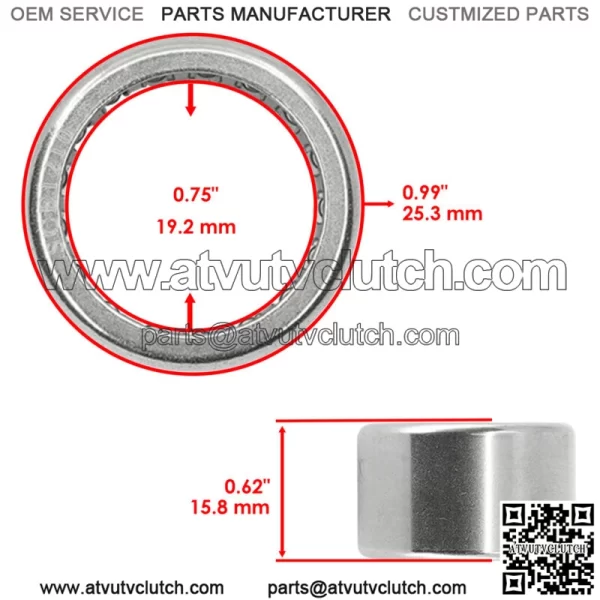 Rear Differential Needle Bearing for Polaris Sportsman 850 / XP 850 2009-2022 For: Polaris Sportsman 570 - Image 2