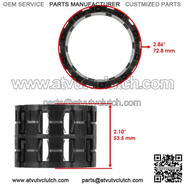 Front Differential Asm Roller Cage for Polaris Sportsman 570 EFI EPS 2015 - 2022 For: Polaris Sportsman 570 - Image 2