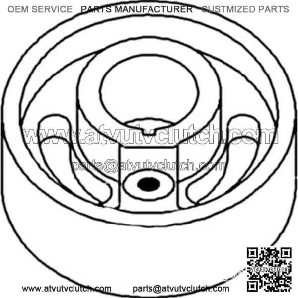 IHS014 Brake Drum Fits International - Image 2