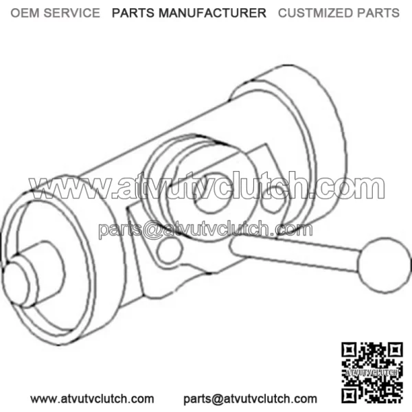 RH Drum Brake Slave Cylinder Fits 3320 3340 4320 4340 4712 4718 5011 5211 5213