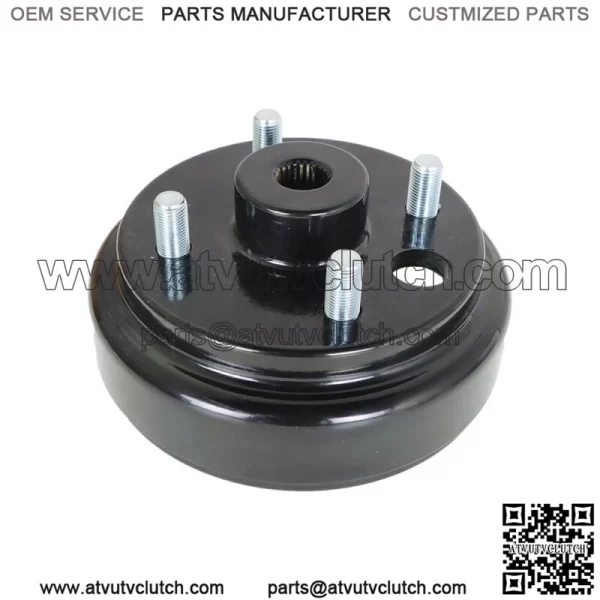 Rear Wheel Brake Drum Rear Hub For EZGO TXT Golf Cart W/ Small Spline 19186-G1P