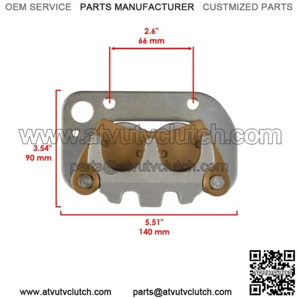 Front Left Brake Caliper for Polaris Sportsman ACE 570 MD Midsize EFI 2015-2018 - Image 2