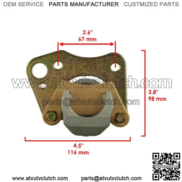 Front Right Brake Caliper For Polaris Sportsman 570 6X6 2017-2021 For: Polaris Sportsman 570 - Image 3