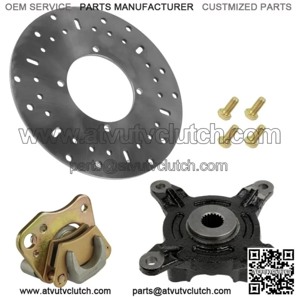 Front R Brake Caliper & Disc w/ Hub For Polaris Ranger 400 2012 For: Polaris Sportsman 570