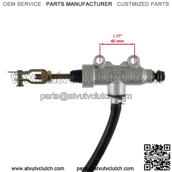 Rear Brake Master Cylinder Assy. NEW for Polaris 1912301 1911688 For: Polaris Sportsman 570 - Image 2