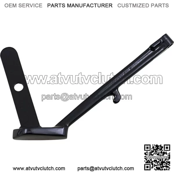 Drag Specialties Gloss Black 1" Under Stock Kickstand 2018+ Harley Softail (For: Harley-Davidson)