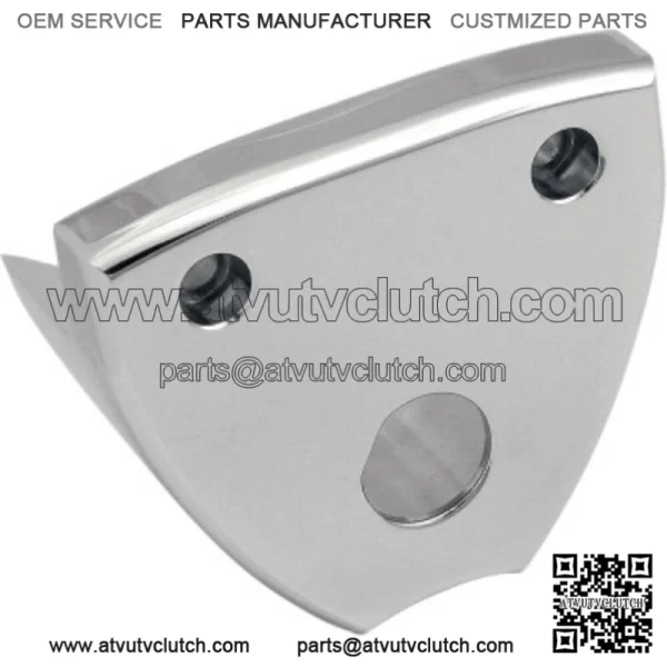 Pro 1 One Performance Chrome Starter Key Switch Bracket Harley Evo Softail 84-99 (For: Harley-Davidson)