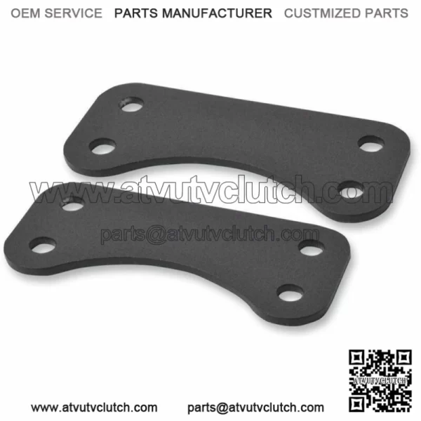 21 Front Wheel Fender Riser Lift Brackets Relocation Adapters 14+ Harley Touring (For: Harley-Davidson)