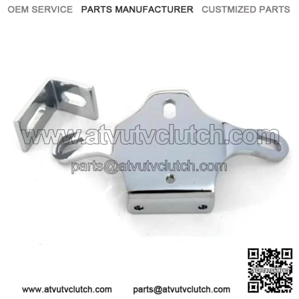 Chrome Top Engine Motor Mount 2 Two Piece Set Harley Evo Softail Evolution FXST (For: Harley-Davidson)
