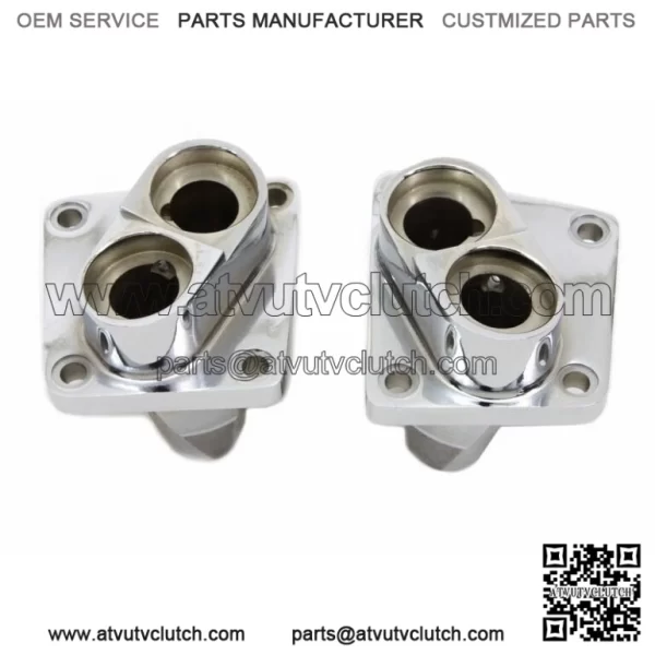 Replica Chrome Lifter Tappet Blocks Front Rear Harley Shovelhead Panhead BigTwin (For: Harley-Davidson)