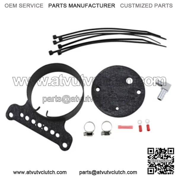 Single Speedometer Tach Indicator Light Gauge Mounting Bracket Kit Harley FXD XL (For: Harley-Davidson)