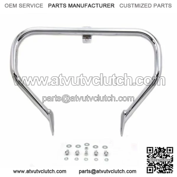 Chrome Mid Control Dyna Front Crash Engine Frame Guard 91-2005 Harley Davidson