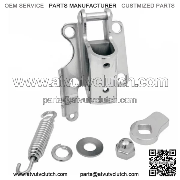 Chrome Replacement Repair Kick Stand Mount Mounting Kit Harley Big Twin 36-84 (For: Harley-Davidson)