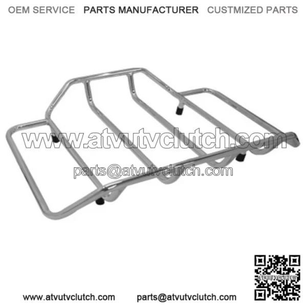 Hard Drive Chrome Rear Tour Pack Pak Luggage Rack Harley Touring Model 1984-2013 (For: Harley-Davidson)