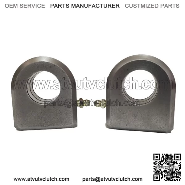 Shackle Mount for 1" Shaft or Pin w/ Grease Zerk, Heavy Duty D Ring Weld on CNC