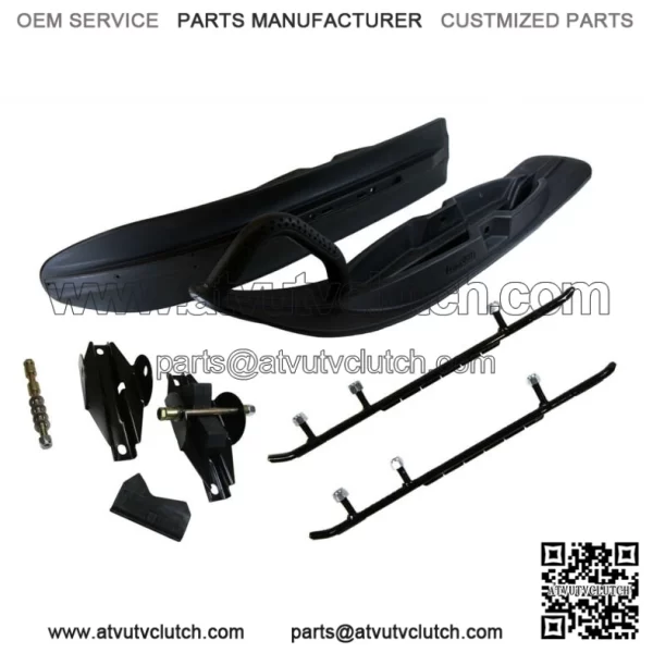 EXO-S All-Terrain Skis, Mount Kit & 6" Carbides for Polaris fits many 1982-2017
