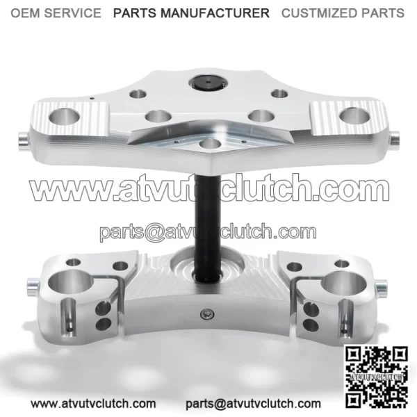 Motorcycle 6 Degree Raked Triple Tree For for Harley Touring 21" 23" Front Wheel - Image 2