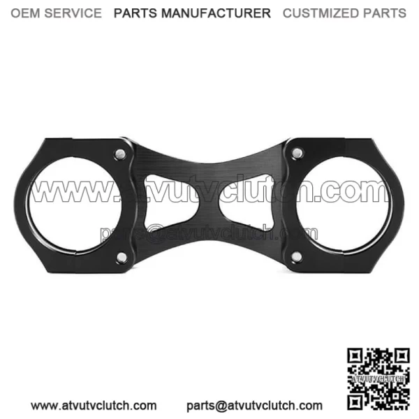 Motorcycle 39mm fork brace for sportsters with 19" or 21" front wheels & narrow glide front ends
