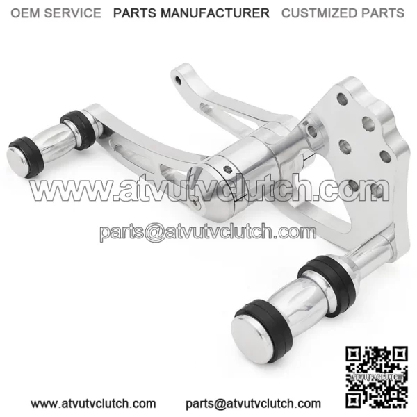 For Harley Davidson Softail 84-99 Polished Billet Aluminum Motorcycle Forward Controls - Image 5