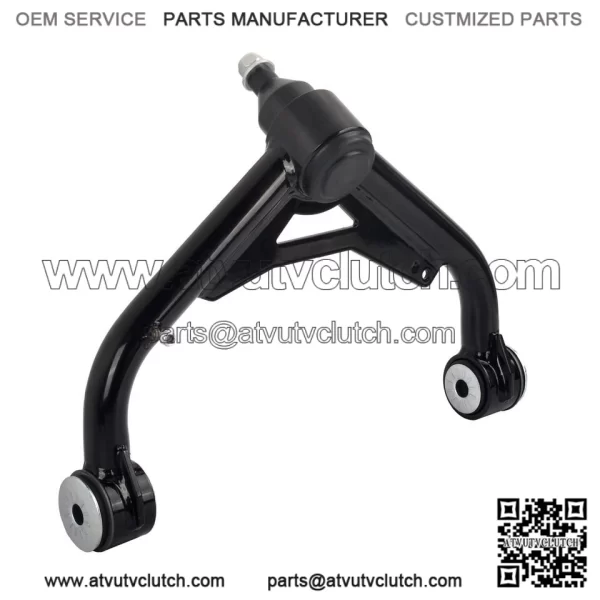 Front Upper Control Arms 2-4?? for 2000-2010 Chevy GMC 2500 3500 HD Black - Image 2