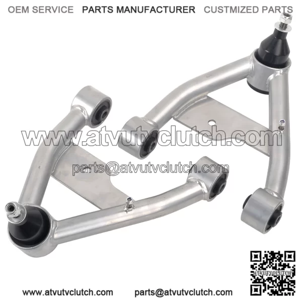 Front Upper Control Arms 2-4?? Lift for 1982-2001 Chevy S10 GM S15 4WD Silver