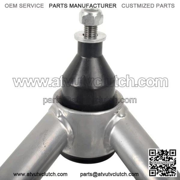 Front Upper Control Arms 2-4?? Lift for 1982-2001 Chevy S10 GM S15 4WD Silver - Image 4