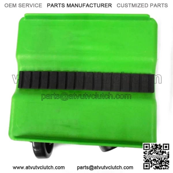 Lime Green Plastic Snowmobile Cat Caddy Sled Dollies Dolly 5639-874 - Image 3