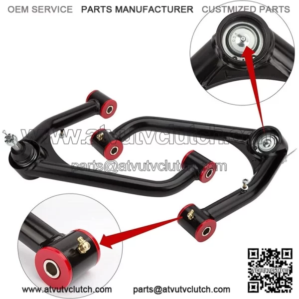 Front Upper Control Arms for 2-4" Lift fit 2007-2018 Silverado Sierra 2WD 4WD - Image 2