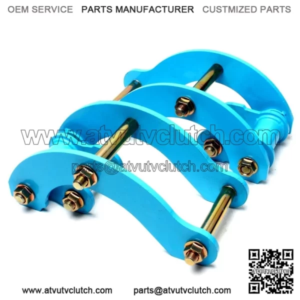 2" Rear Leaf Extended Double G Shackles for 2012+ Colorado