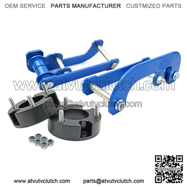Front 3" & Rear 2" Lift Kit Extended Shackle For Ford Ranger T6 18-22 Mazda Bt50