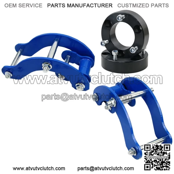 Front & Rear Lift 2" Shackle Lift Kit For Mitsubishi Triton L200 15-ON