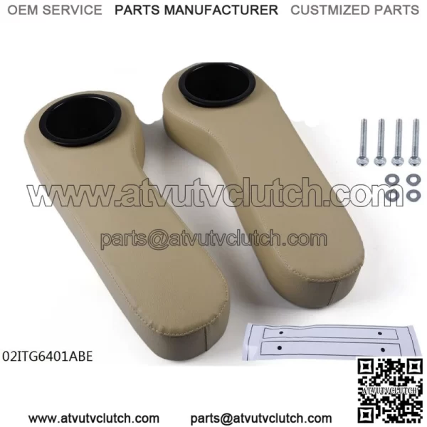 REAR SEAT ARM REST CUSHION CUP HOLDER FIT FOR  EZGO/CLUB CAR/YAMAHA GOLF CART