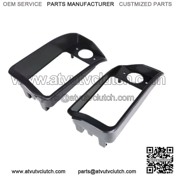 Golf Cart Black Headlight Bezel Driver & Passenger For Club Car DS 1993+ 1016880