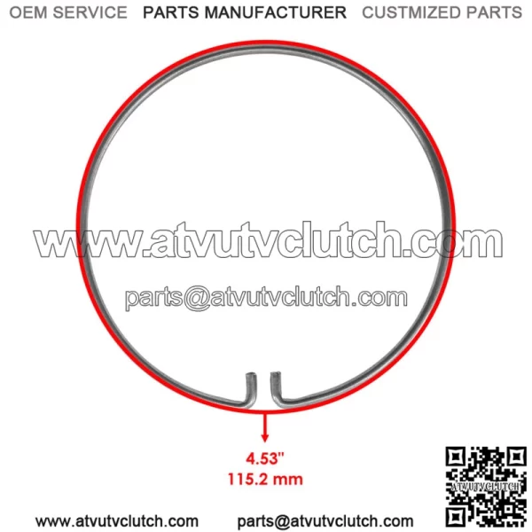 3235490  Front Differential Retainer For Polaris RZR General 2014-2023 For: Polaris Sportsman 570 - Image 2