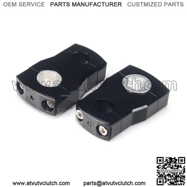 Pair Handlebar Riser 7/8" Bar Pivoting Risers For Polaris RZR XP1000 Arctic Cat Fits: Yamaha - Image 3