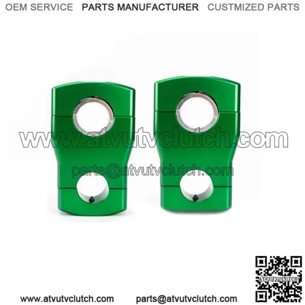 Handlebar 2" Risers For Polaris RZR Ranger Arctic Cat For 11/8" 7/8" Handlebars Fits: Yamaha