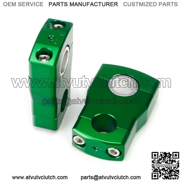 Handlebar 2" Risers For Polaris RZR Ranger Arctic Cat For 11/8" 7/8" Handlebars Fits: Yamaha - Image 3