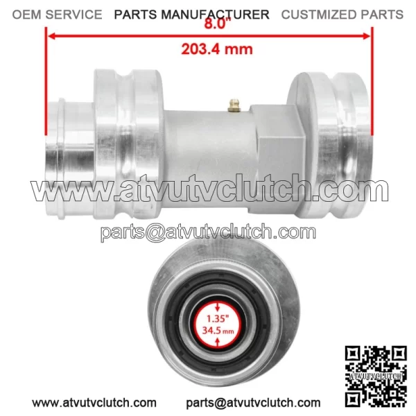 Rear Axle Bearing Housing Carrier Hub for Polaris Scrambler 500 4X4 2X4 98-2004 (For: Polaris) - Image 2