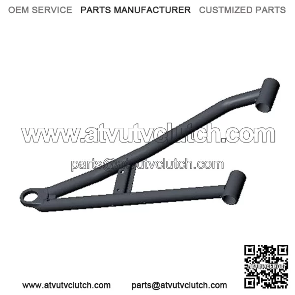 Polaris Ranger Control Arm, Front, Lower, Right Side, Matte Black,  OEM Part 1024248-458, Qty 1