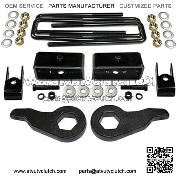 99-06 Silverado sierra 1500 GMC front 3-point block rear 2-point lift kit