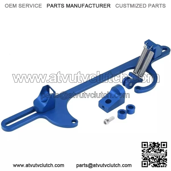 Aluminum Alloy 4150 Series Throttle Base#Blue