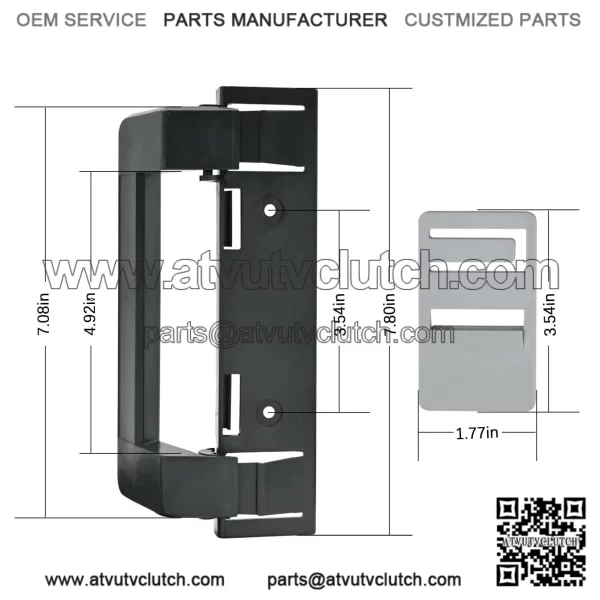 RV refrigerator door replacement upgrade single set - Image 2