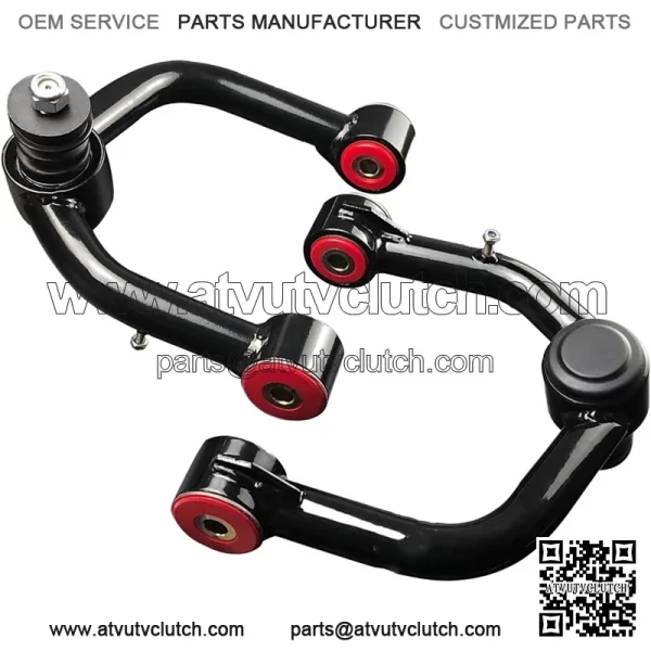 Front Upper Control Arms for 2-4?? Lift Compatible with 2000-2006 Tundra / 2001-2007 Toyota Sequoia Tubular Leveling Lift Ball Joint Kit w/Pu Bushings